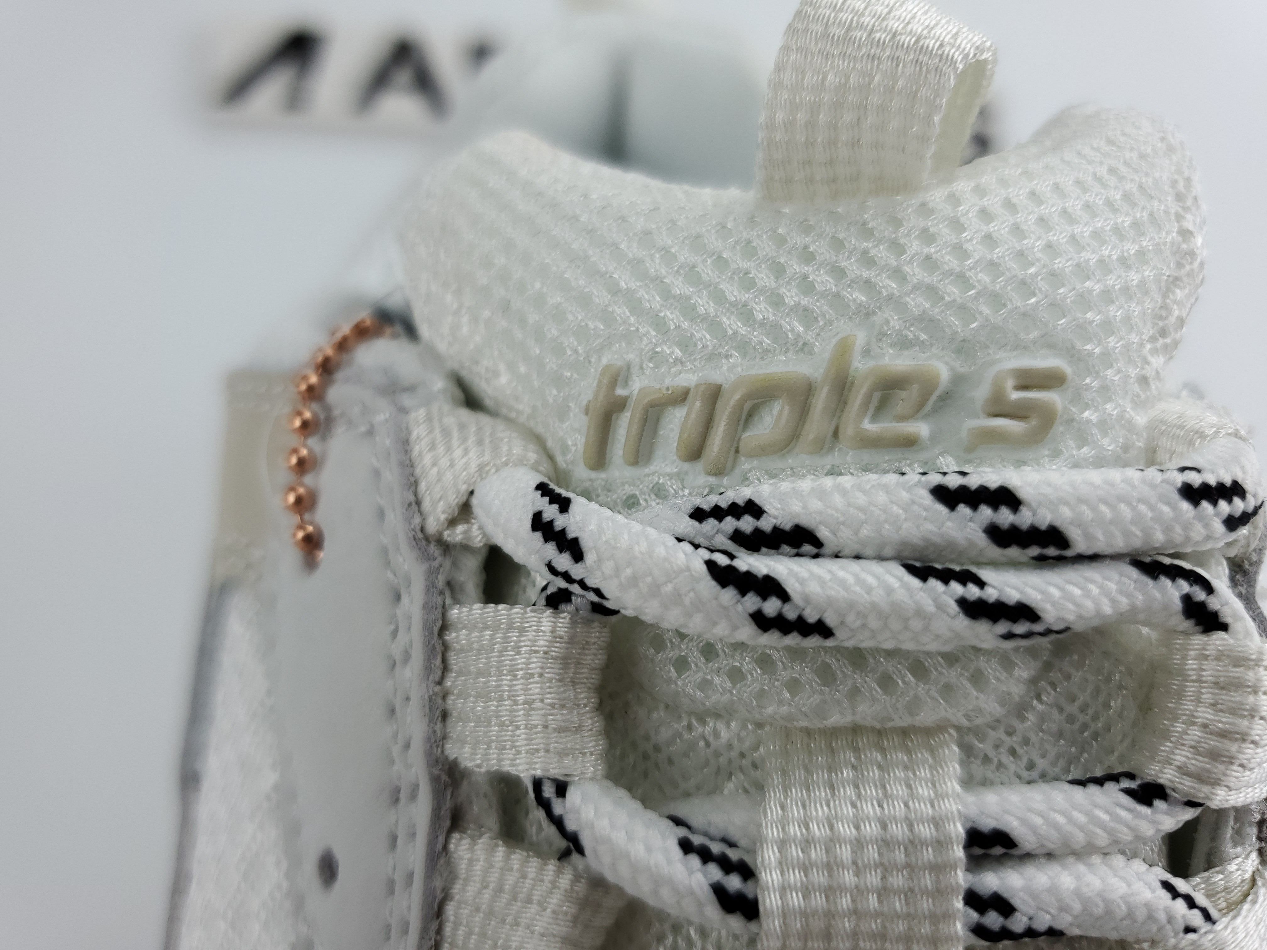 Balenciga Triple S Clear Sole White