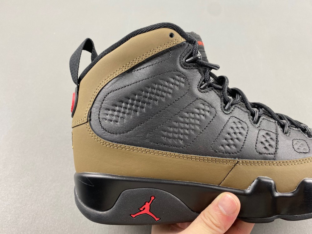UA Jordan 9 Retro Olive