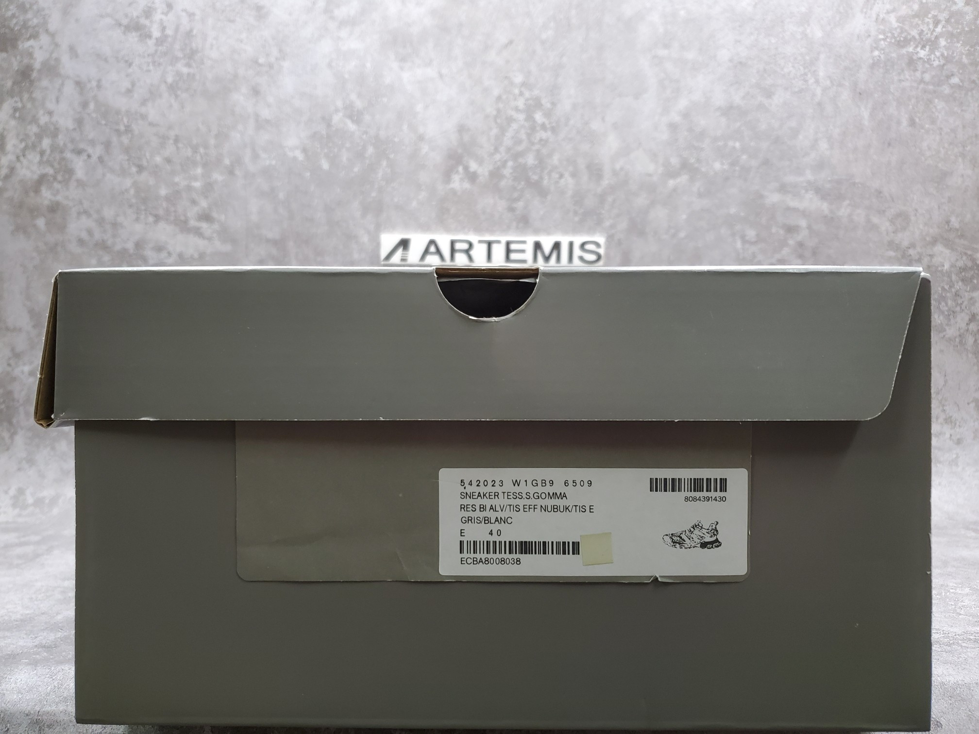 Balenciga LED Track Trainers White