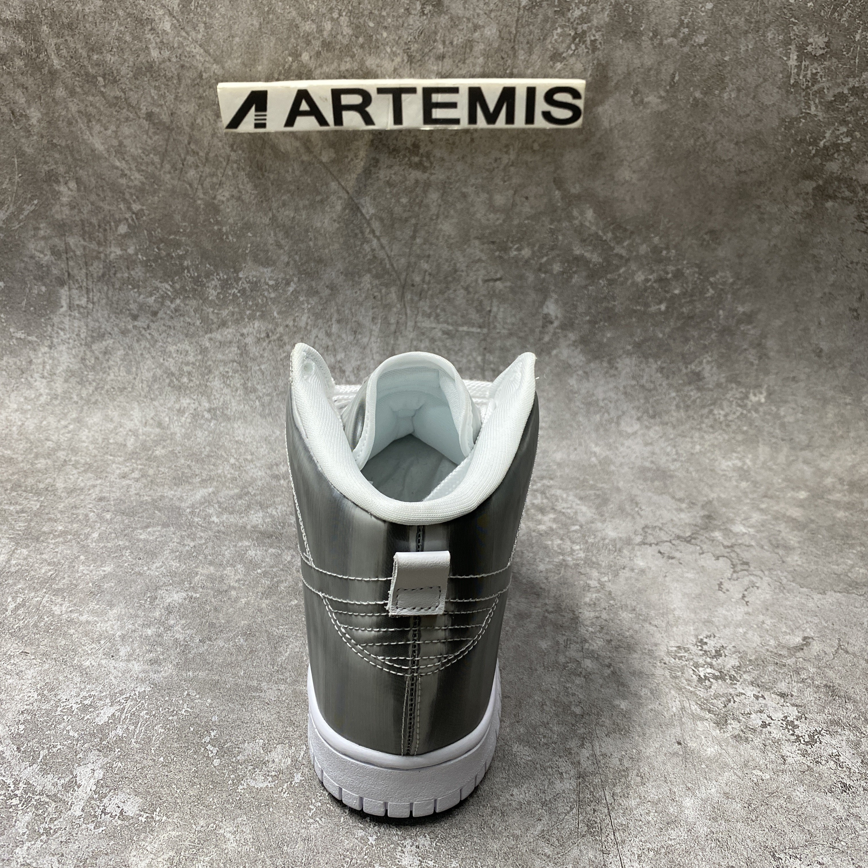 Nike Dunk High CLOT Metallic Silver