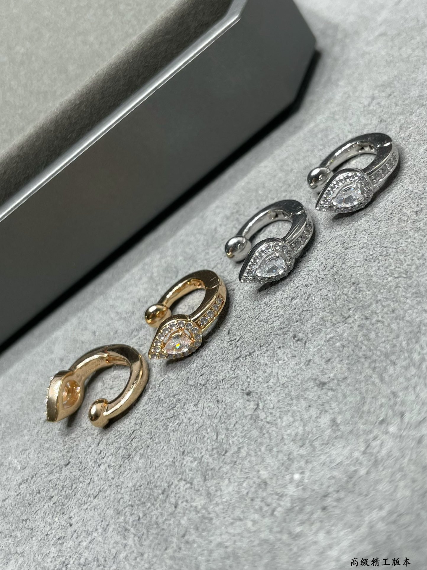 Messika Drop Ear Clips Earrings